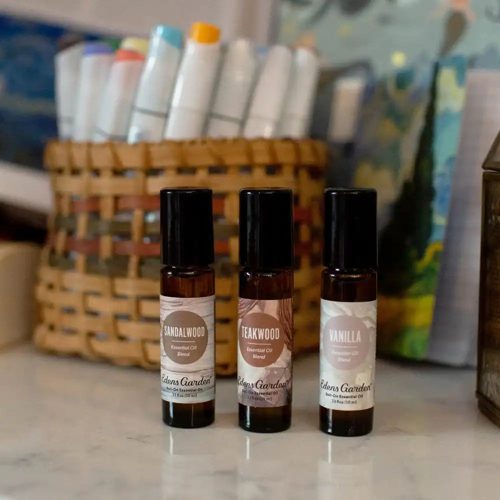 In Nature Teakwood Essential Oil Roll-On - Inspired by Teakwood's natural aroma, expertly blended using 100% pure essential oils
