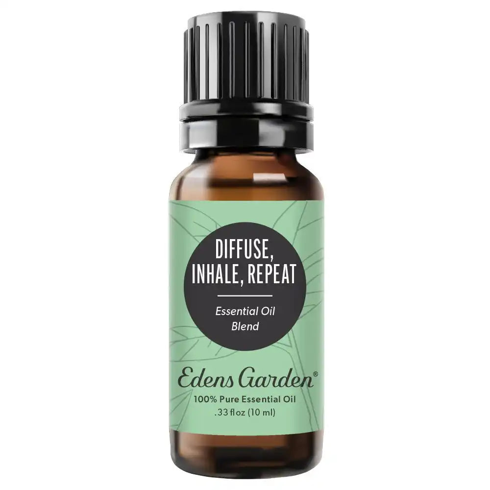Diffuse, Inhale, Repeat Essential Oil Blend- Simple, Effective Aromatic Bliss