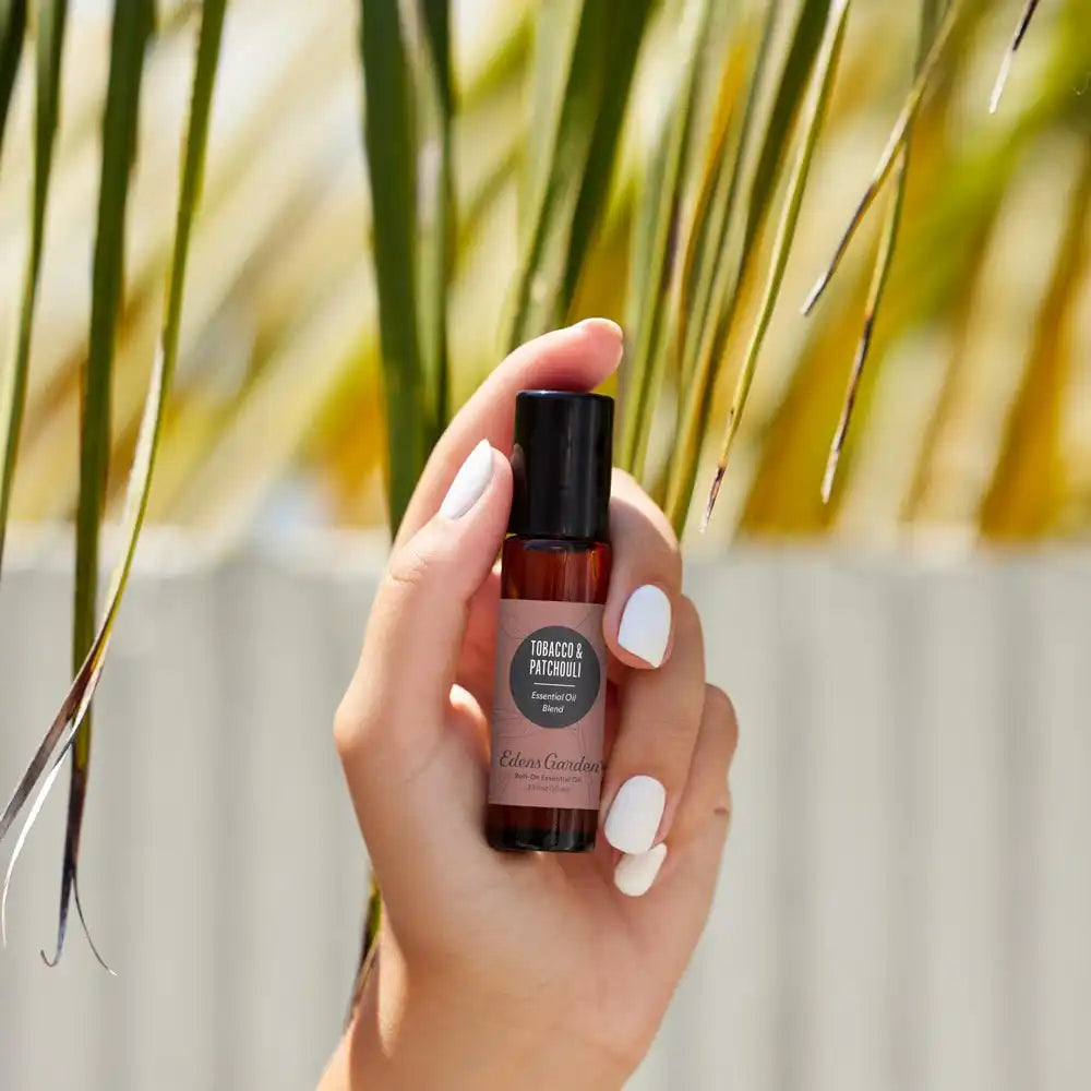 Tobacco & Patchouli Essential Oil Roll-On- For Deep Relaxation & Utter Enjoyment