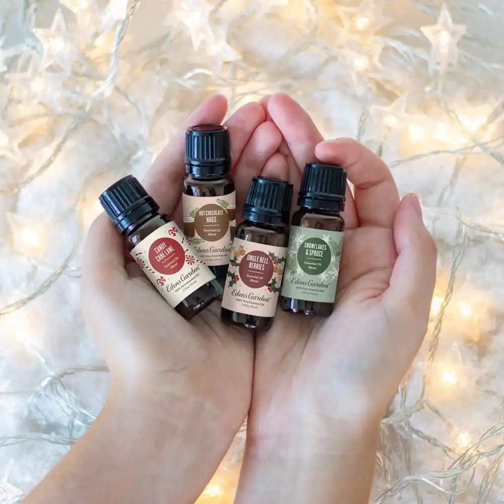 Jingle Bell Berries Essential Oil Blend- A Happy Holiday Blend Of Frosted Juniper Berry & Douglas Fir