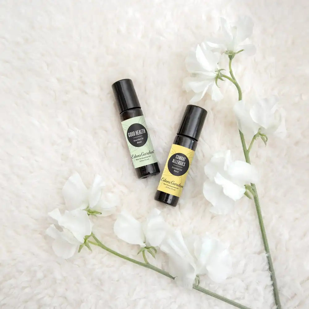 Combat Allergies Essential Oil Roll-On- Relieves Itchy Eyes & Stuffy Nose