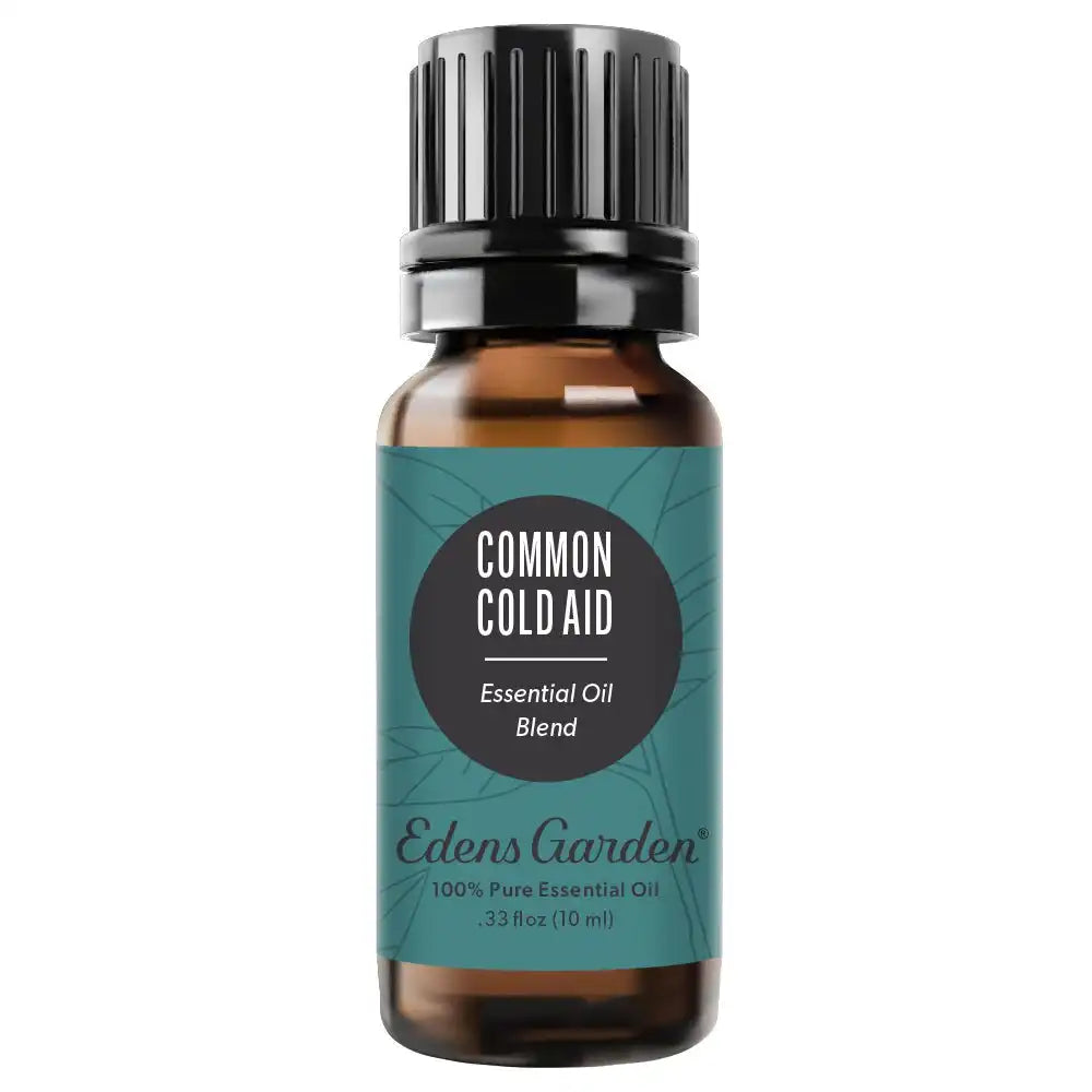 Common Cold Aid Essential Oil Blend- To Soothe Flu Symptoms, Increase Comfort & Feel Better