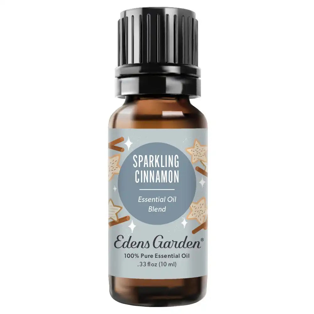 Sparkling Cinnamon Essential Oil Blend- Festive Spice & Creamy Notes Dance Together For A Rich Seasonal Aroma