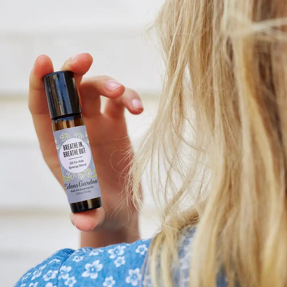 Breathe In, Breathe Out Essential Oil Roll-On- For Easy Breathing & Calming Senses