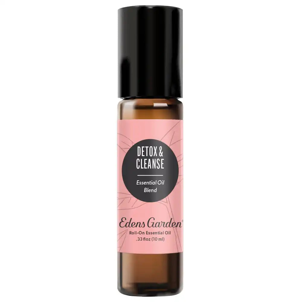 Detox & Cleanse Essential Oil Roll-On- Best For Reducing Toxins & Increasing Vitality & Energy