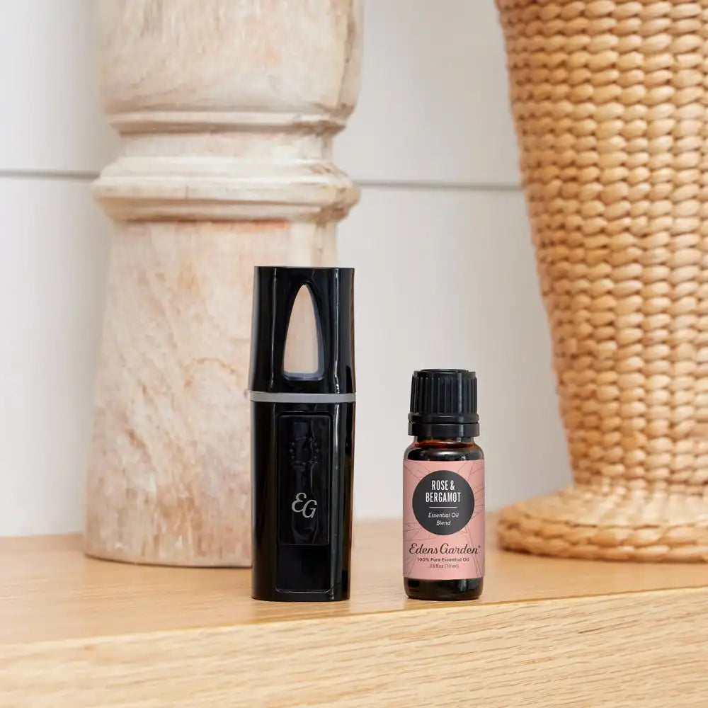 Rose & Bergamot Essential Oil Blend- A Perfect Mix Of Floral & Citrus