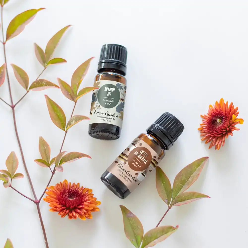 Coffee Crumb Cake Essential Oil Blend- Enchanting Warmth Of Rich Silky Vanilla Cake Mixed With Robust Coffee Infused Crumbles
