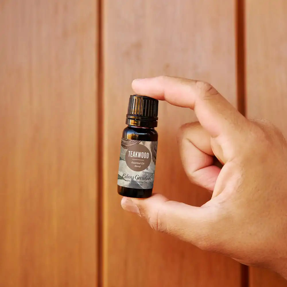 In Nature Teakwood Essential Oil Blend- Inspired by Teakwood's natural aroma, expertly blended using 100% pure essential oils