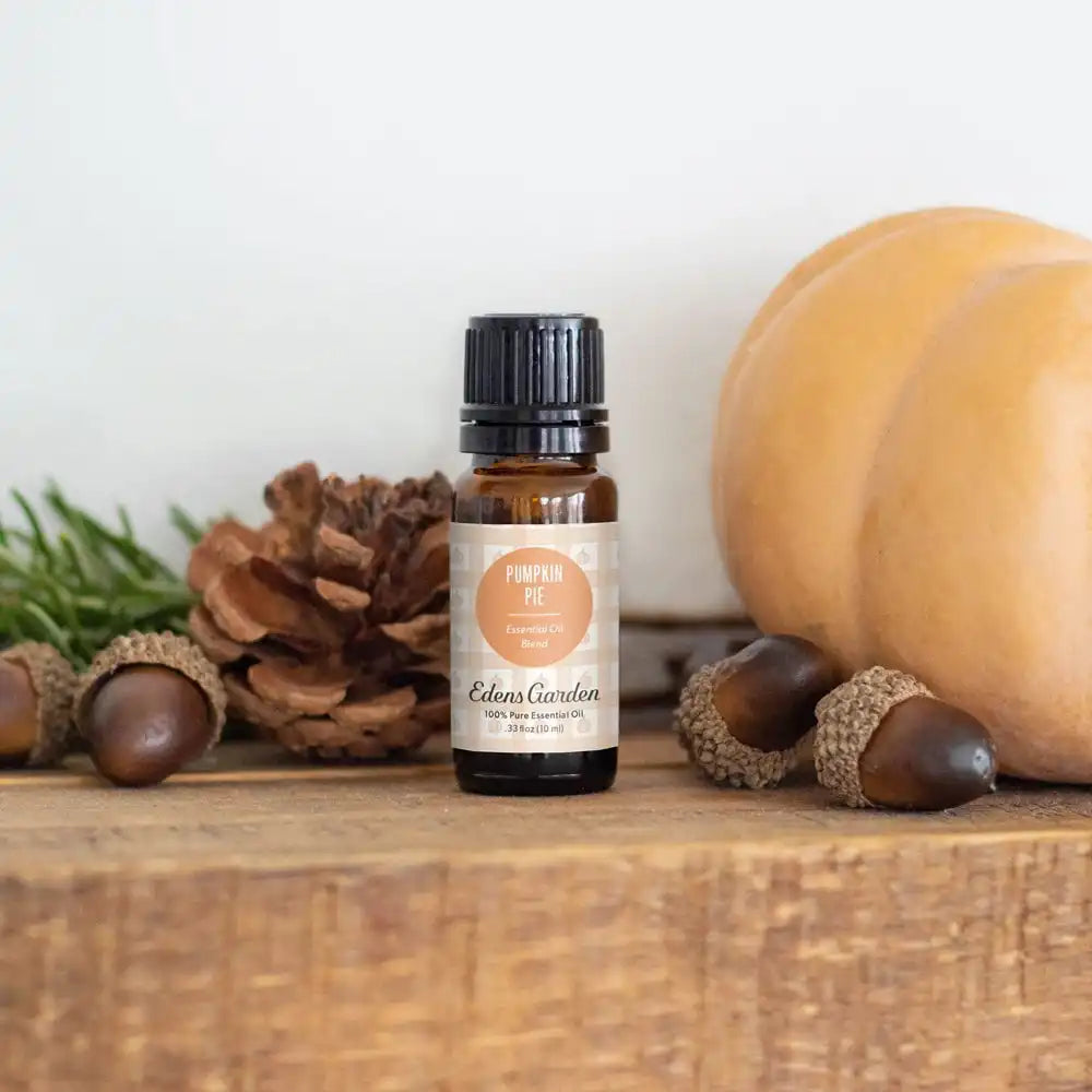 Pumpkin Pie Essential Oil Blend – A Decadent, Sweet Treat To The Senses With Spicy, Vanilla-Infused Notes