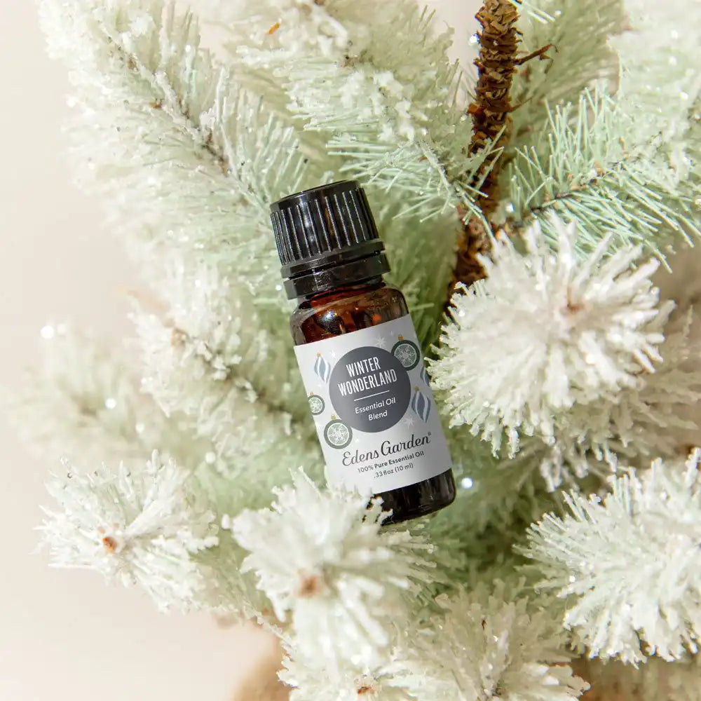 Winter Wonderland Essential Oil Blend- Like Prancing Into A Forest Full Of Snow Covered Trees